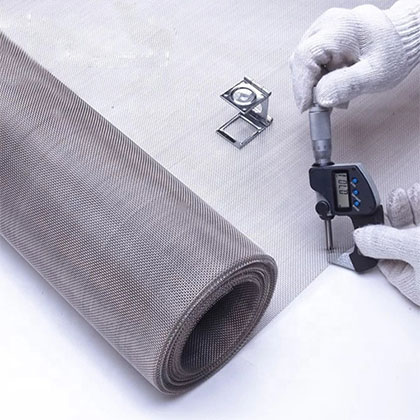 3 Stainless steel weave wire mesh